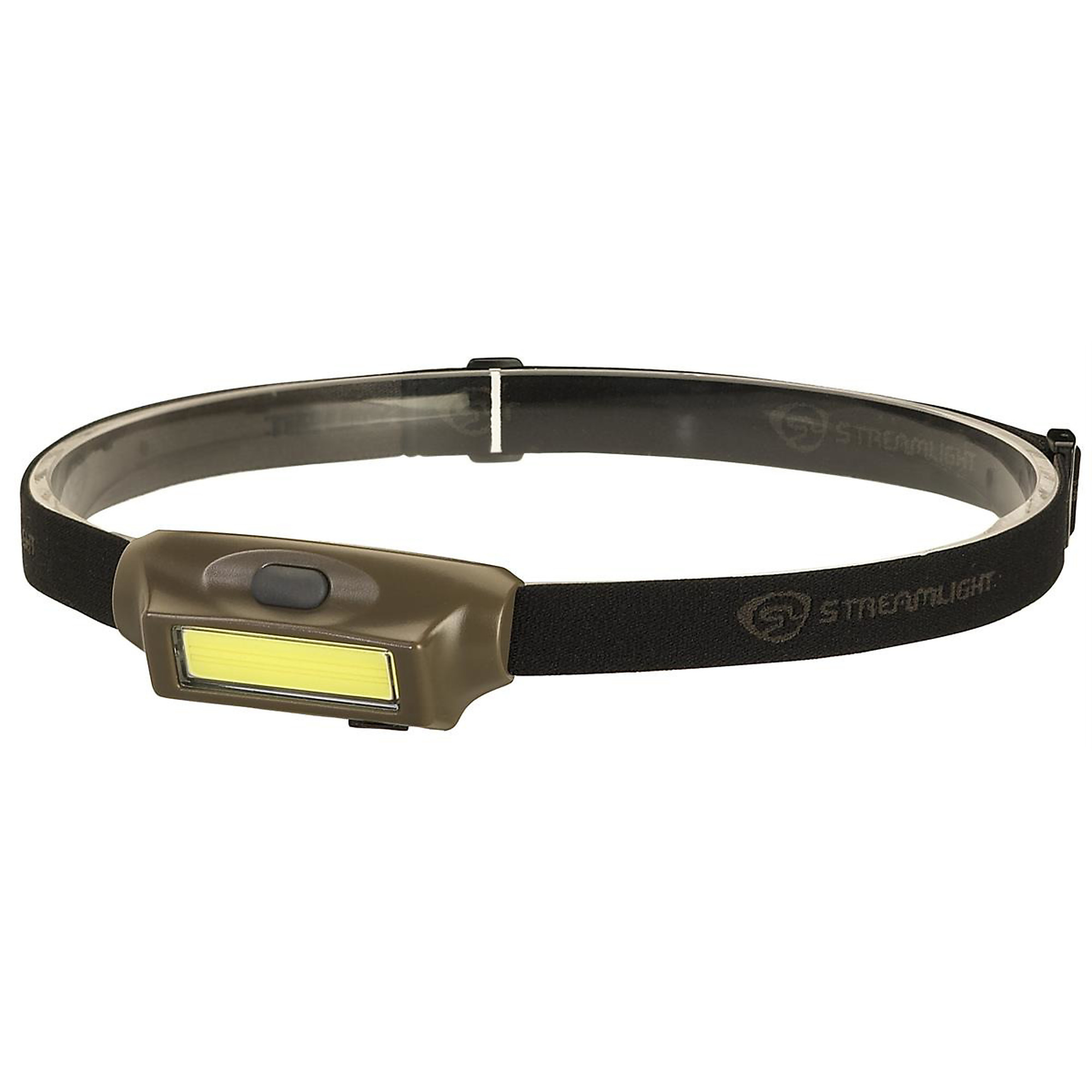 Streamlight Bandit USB Rechargeable Headlamp — Lightweight, White and Red LEDs, Coyote, Model# STL61706